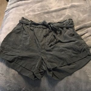 AE paper bag shorts